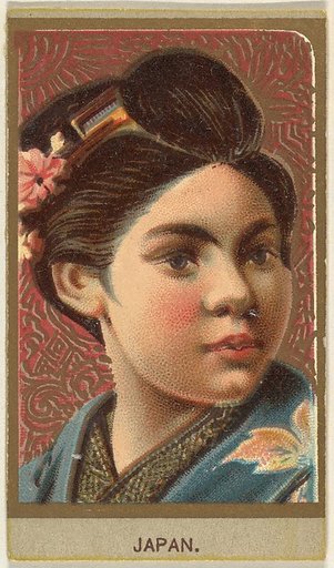 Japan, from the Races of Mankind series (T181) issued by Abdul Cigarettes