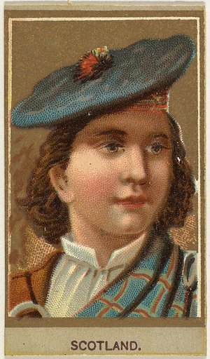 Scotland, from the Races of Mankind series (T181) issued by Abdul Cigarettes
