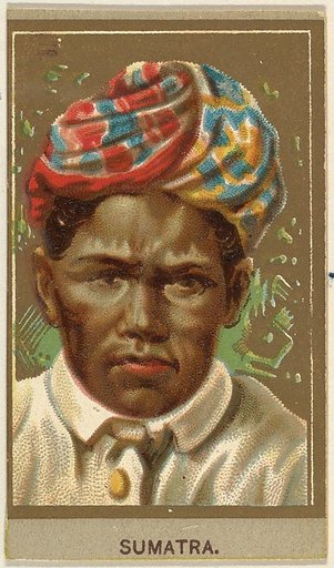 Sumatra, from the Races of Mankind series (T181) issued by Abdul Cigarettes