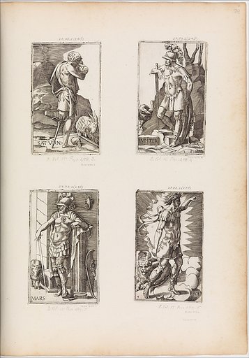 Jupiter, from Planets, plate 2