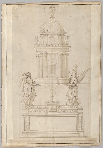 Design for the Tabernacle of the Sistine Chapel in the Santa Maria Maggiore in Rome