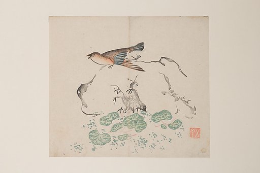 Leaf from the Ten Bamboo Studio Manual of Painting and Calligraphy