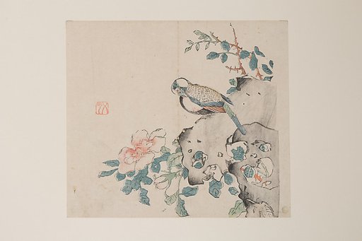 Leaf from the Ten Bamboo Studio Manual of Painting and Calligraphy