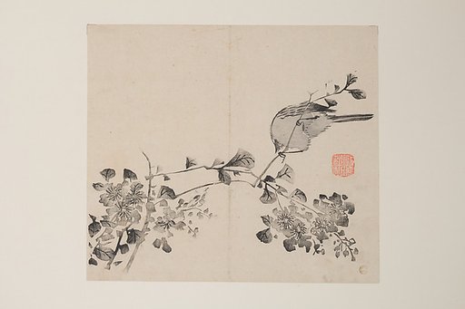 Leaf from the Ten Bamboo Studio Manual of Painting and Calligraphy