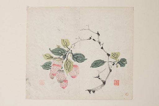 Leaf from the Ten Bamboo Studio Manual of Painting and Calligraphy