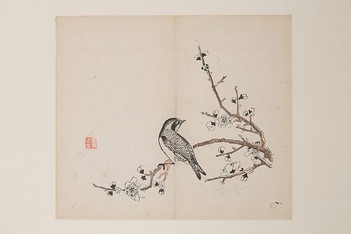 Leaf from the Ten Bamboo Studio Manual of Painting and Calligraphy