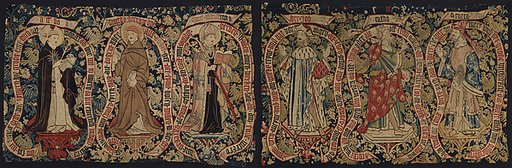 Allegorical Tapestry with Sages of the Past