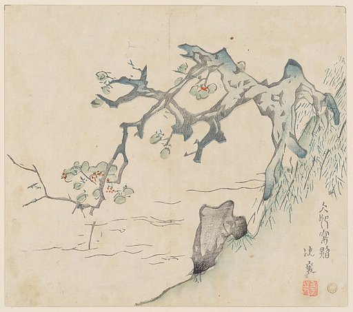 Page from the Ten Bamboo Studio Manual of Painting and Calligraphy