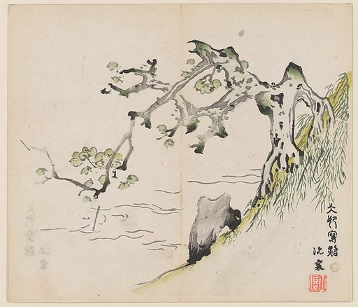 Page from the Ten Bamboo Studio Manual of Painting and Calligraphy