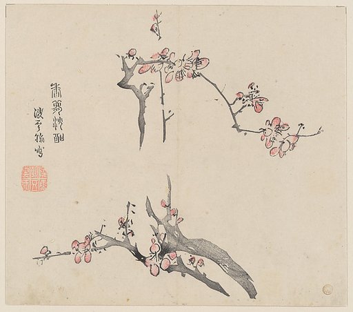 Page from the Ten Bamboo Studio Manual of Painting and Calligraphy