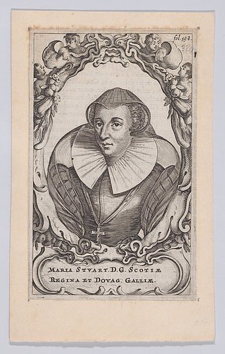 Mary, Queen of Scots (from "Histoire de la guerre de Flandre," volume 2, folio 598)