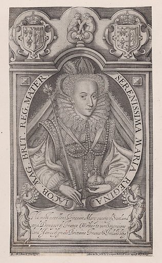 Mary, Queen of Scots (from "Baziliologia, A Booke of Kings")