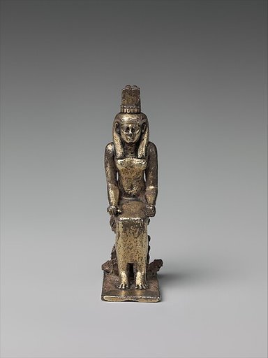 Seated goddess Nephthys, inscribed for Mereskhonsu