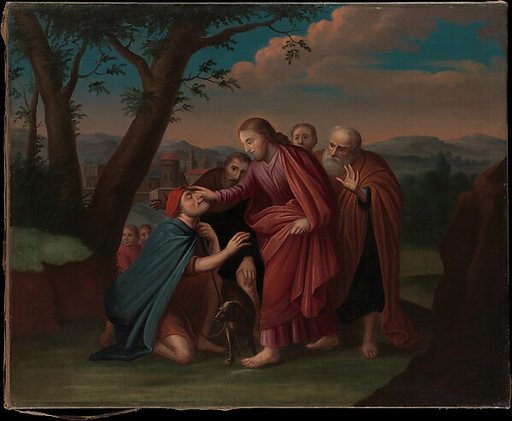 Christ Healing the Blindman