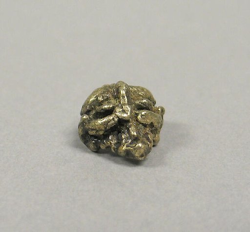 Silvery Ornament with Mask