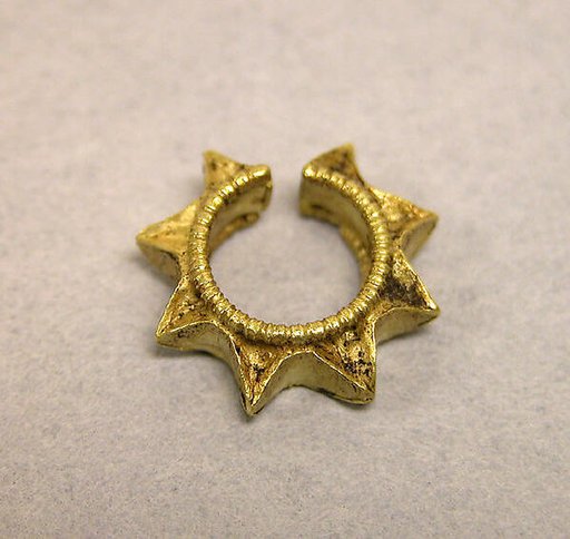 Pair of Ear Ornaments, Stars