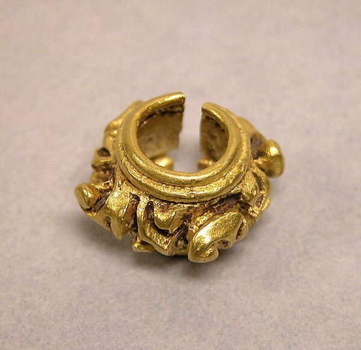 Ear Ornament, Kala and Flames