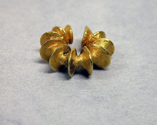 Earring with Fused Discs
