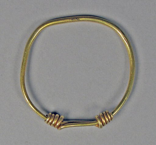 Bracelet, Hammered Wire