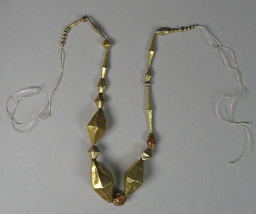 Necklace with Hollow Beads