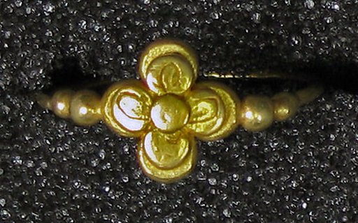Ring with Ogee Centre