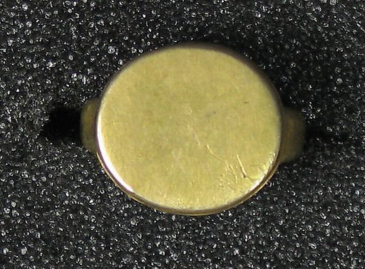 Ring with Oval Bezel