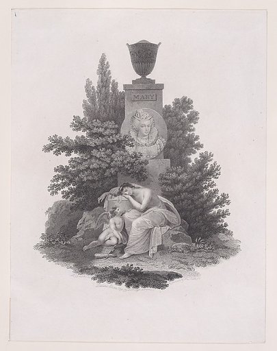 Monument of Mary, Queen of Scots (from "The History of England")