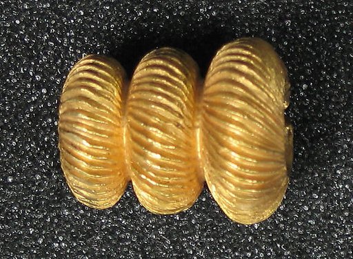 Earring, Smaller Hatched Loops