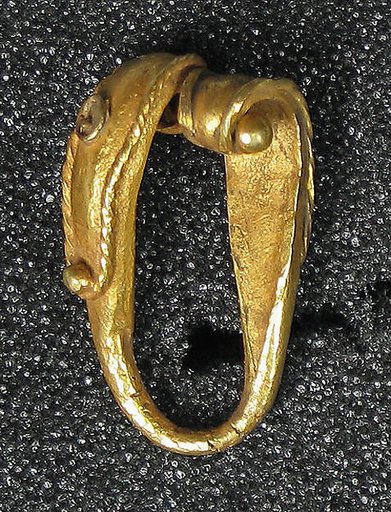 Double Scroll Fertility Earring