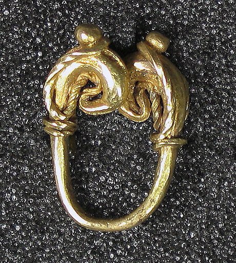 Double Scroll Fertility Earring