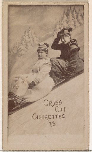 Card Number 78, from the Actors and Actresses series (N145-1) issued by Duke Sons & Co. to promote Cross Cut Cigarettes