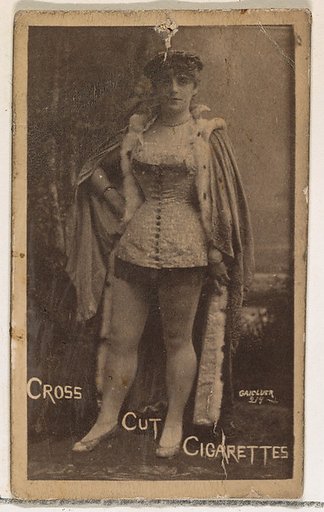 Card Number 214, from the Actors and Actresses series (N145-1) issued by Duke Sons & Co. to promote Cross Cut Cigarettes