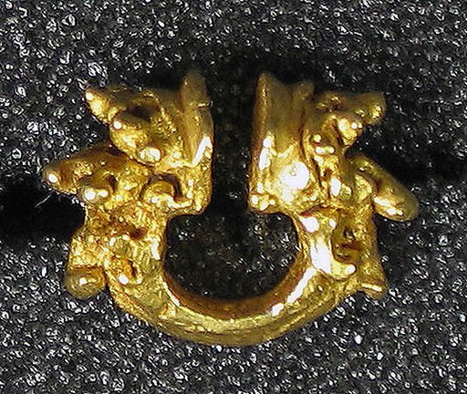 Earrings with Foliate Decoration
