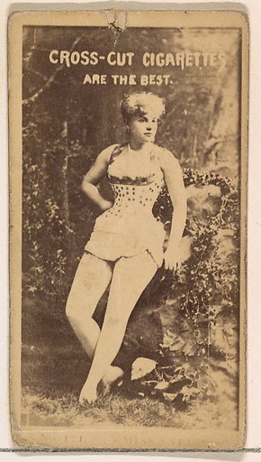 Card Number 171, from the Actors and Actresses series (N145-2) issued by Duke Sons & Co. to promote Cross Cut Cigarettes