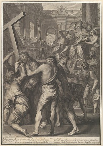 Christ is Sentenced by Pilate, from The Passion of Christ, plate 16