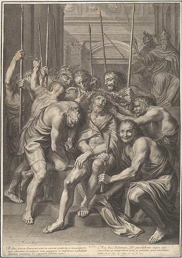 Christ Crowned with Thornes, from The Passion of Christ, plate 14