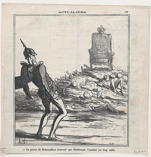 Intérieur d'un magasin de St. Pétersbourg..., from Actualités, published in Le Charivari, December 23, 1854