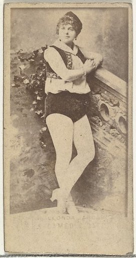 Leonda Jarcaw, from the Actors and Actresses series (N145-5) issued by Duke Sons & Co. to promote Cameo Cigarettes