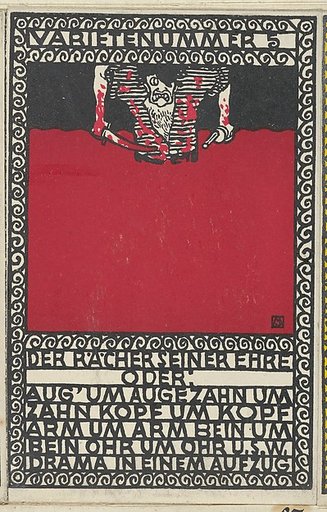 Variety Act 5: The Avenger of His Honor (Varietenummer 5: Der Rächer Seiner Ehre)