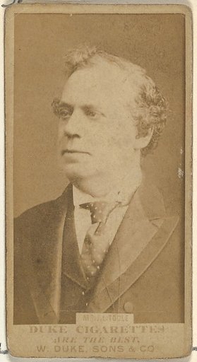 Mr. Toole, from the Actors and Actresses series (N145-7) issued by Duke Sons & Co. to promote Duke Cigarettes
