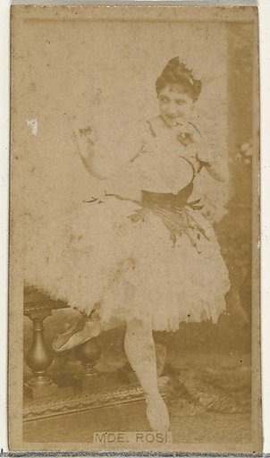 Mde. Rosi, from the Actors and Actresses series (N145-8) issued by Duke Sons & Co. to promote Duke Cigarettes