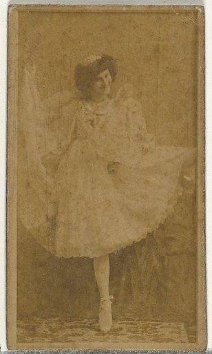 [Ballerina], from the Actors and Actresses series (N145-8) issued by Duke Sons & Co. to promote Duke Cigarettes