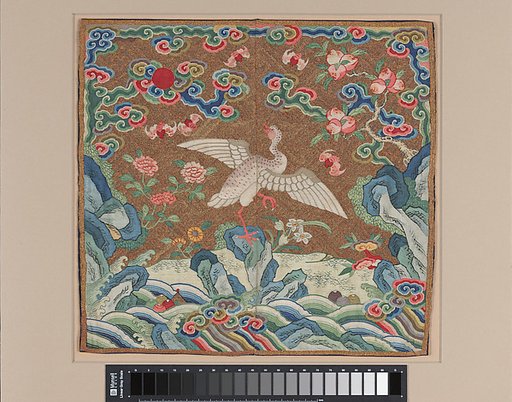Rank Badge with Bird and Flower Motifs