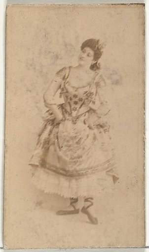 [Ballerina], from the Actors and Actresses series (N145-8) issued by Duke Sons & Co. to promote Duke Cigarettes