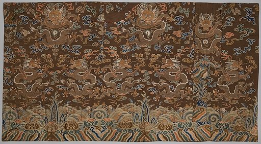Seven-Panel Buddhist Monk’s Vestment (Shichijō kesa) Made from a Chinese Robe