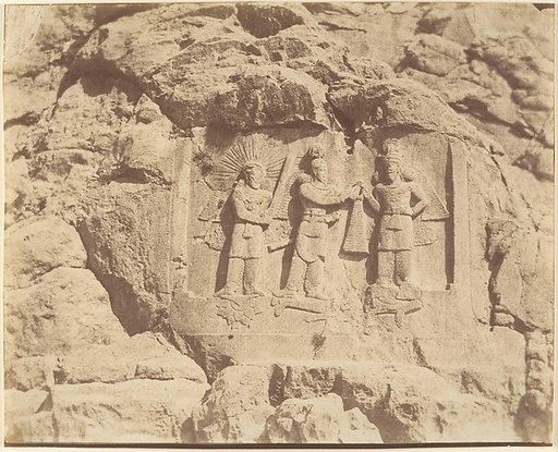 (7) [Tag-e Bustan, Crowning Ceremony of Shapour II, Kermanshah]