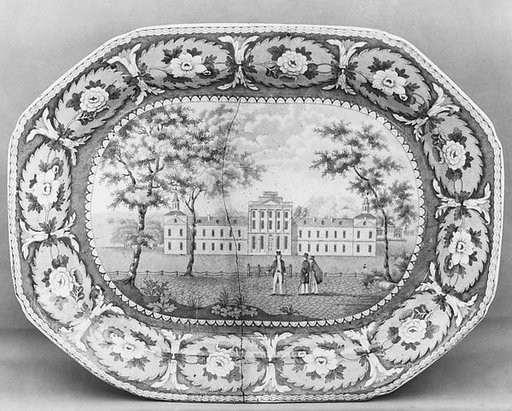 BEAUTIES OF AMERICA./ PENNSYLVANIA HOSPITAL/ PHILADELPHIA./ J&W RIDGWAY.
