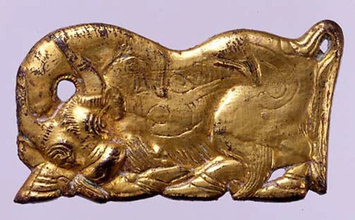 Belt Buckle with Bovine