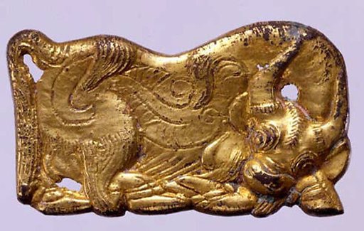 Belt Buckle with Bovine