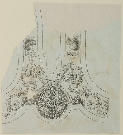 Design for the Decoration of the Surround of the Barrel Tang of a Firearm